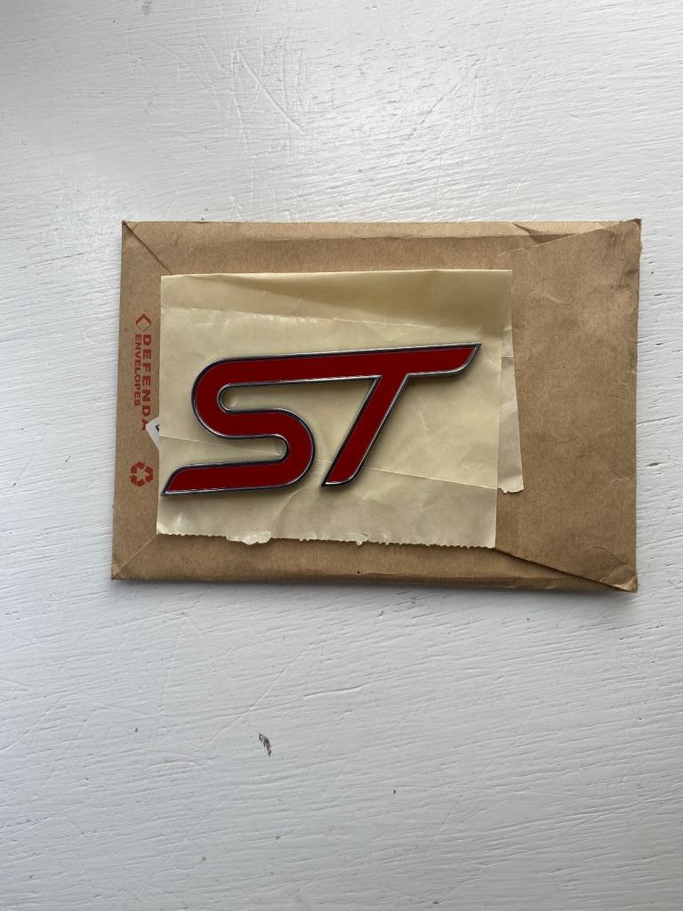 Ford ST Badge unused. 