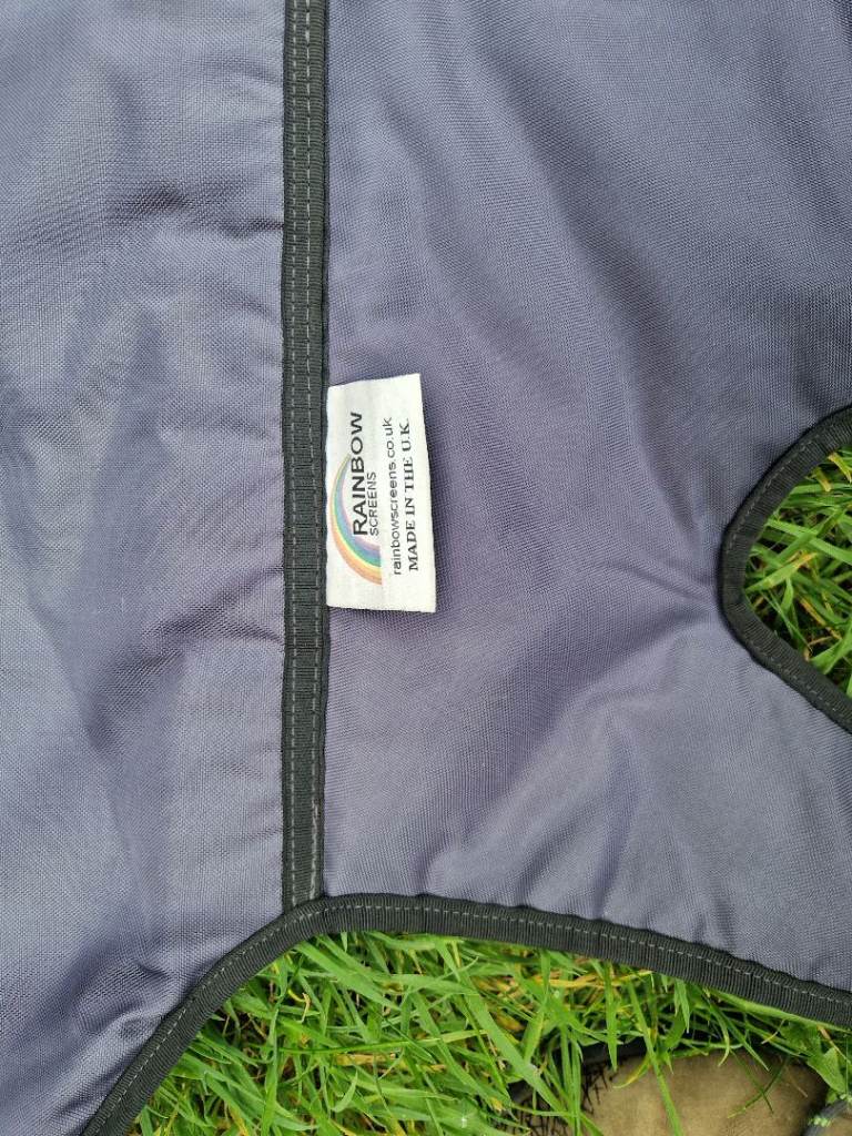 'Rainbow screens' thermal windscreen cover