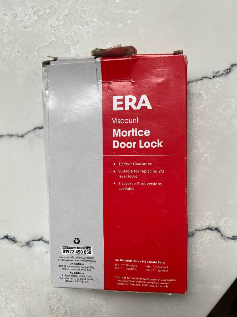 Brand new ERA Viscount Mortice Door Lock