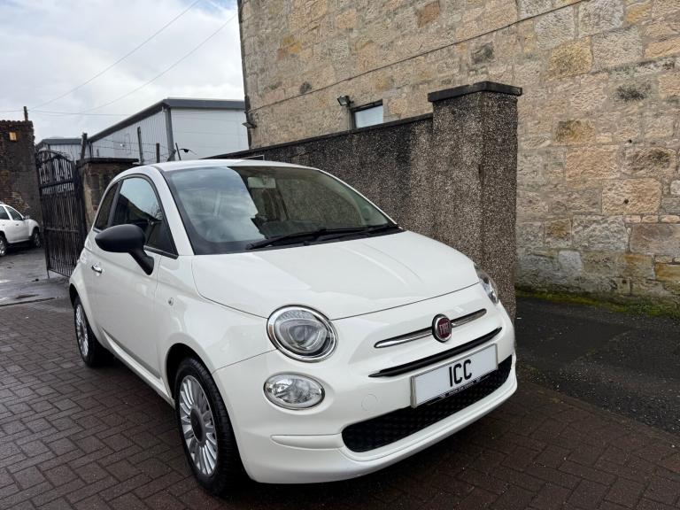 2016 FIAT 500 1.2 3DR WHITE ALLOYS AIRCON £20 TAX