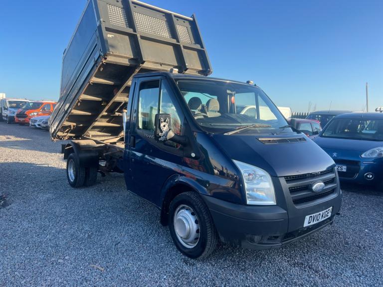 2010 Ford Transit SINGLE CAB TIPPER 2.4 TDCi 100ps [DRW] CHASSIS CAB Diesel Manual