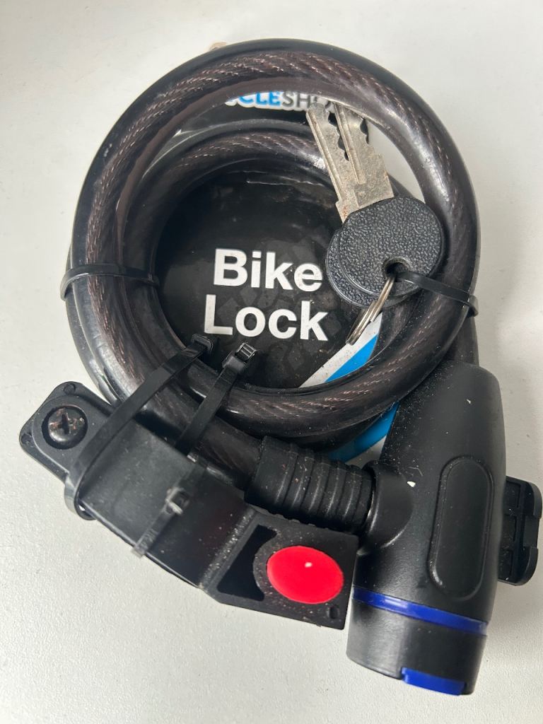 Cycleshop Bike Lock with Key 