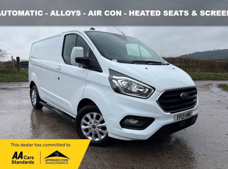 2021 21 FORD TRANSIT CUSTOM 2.0 280 ECOBLUE LIMITED PANEL VAN 5DR DIESEL AUTO L1
