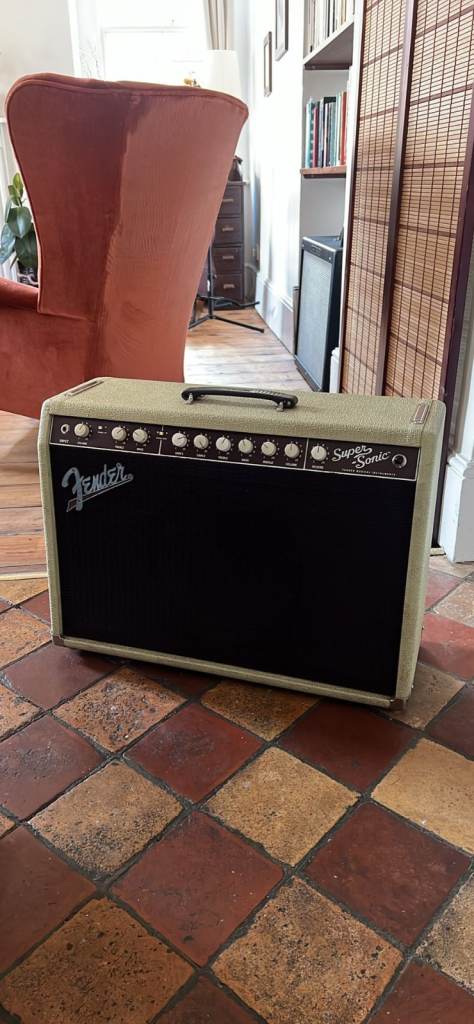 Fender Super-Sonic 22 2-Channel 22-Watt 1x12" Guitar Combo 2013 - Blonde