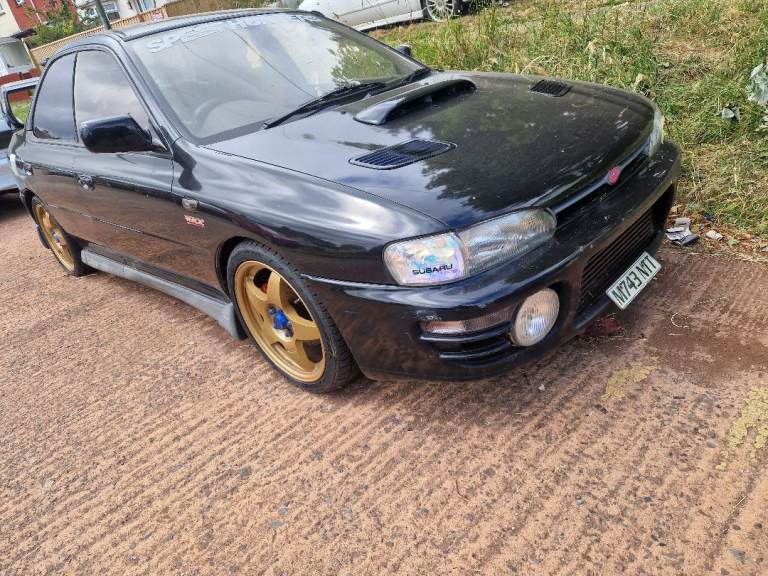 Subaru impreza wrx import black loads of extras 