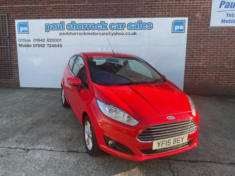 2015 Ford Fiesta 1.2 ZETEC 3DR Manual Hatchback Petrol Manual