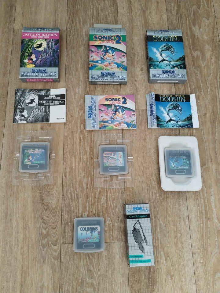 Sega game gear bundle lovely condition for collector