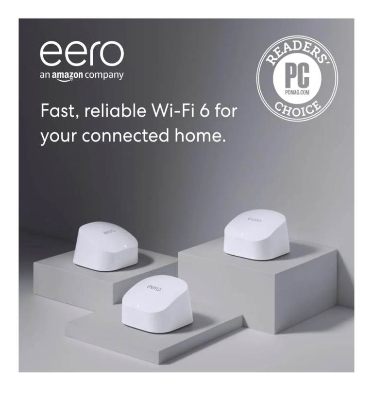 eero Wi-Fi 6 Mesh System – Fast, Reliable Home Network