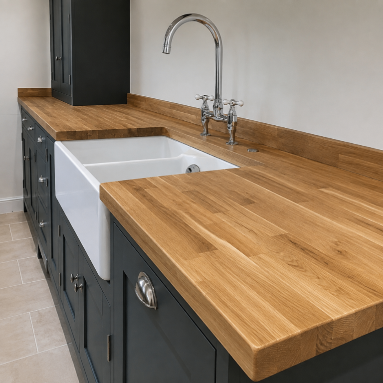 Solid Oak Kitchen Worktops for Sale Free UK Delivery
