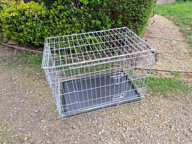 Folding Metal Dog Crate