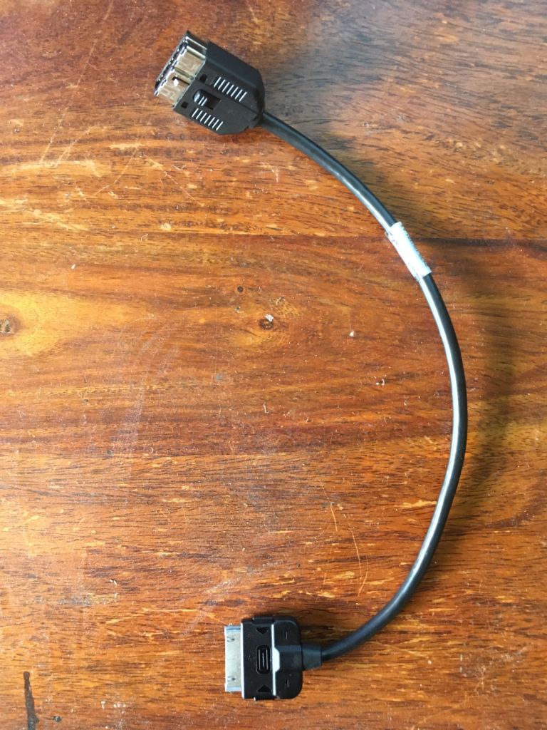Genuine Jaguar Interface Cable and Genuine Apple adapter