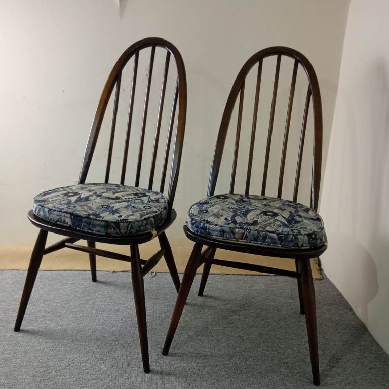 Ercol 365 dining chairs set of 4 