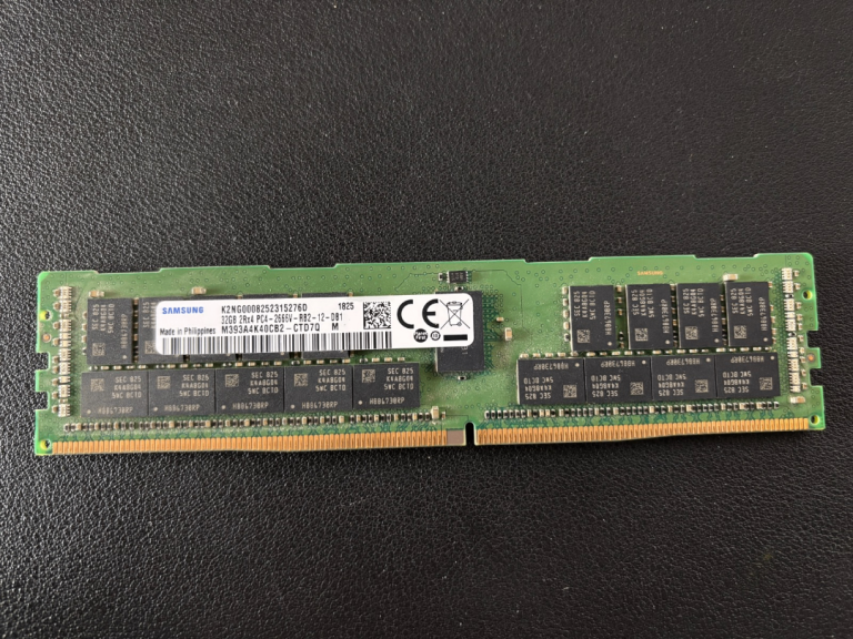 32GB DDR4 2666MHz ECC REG RDIMM