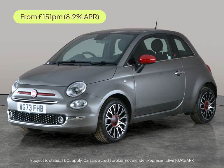2023 Fiat 500 1.0 Mild Hybrid Red 3dr HATCHBACK PETROL Manual