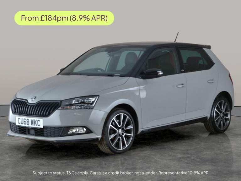 2018 Skoda Fabia 1.0 TSI 110 Monte Carlo 5dr HATCHBACK PETROL Manual