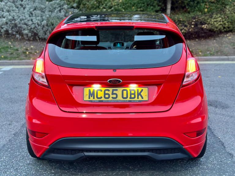 2016 Ford Fiesta 1.0 EcoBoost 140 Zetec S Red 3dr HATCHBACK Petrol Manual