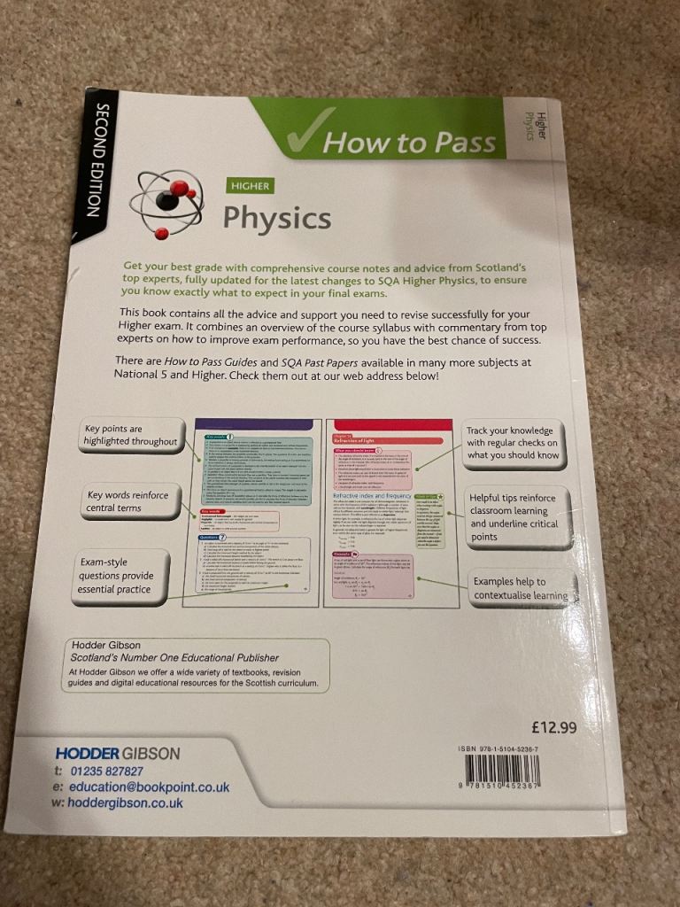 How to pass Higher Physics