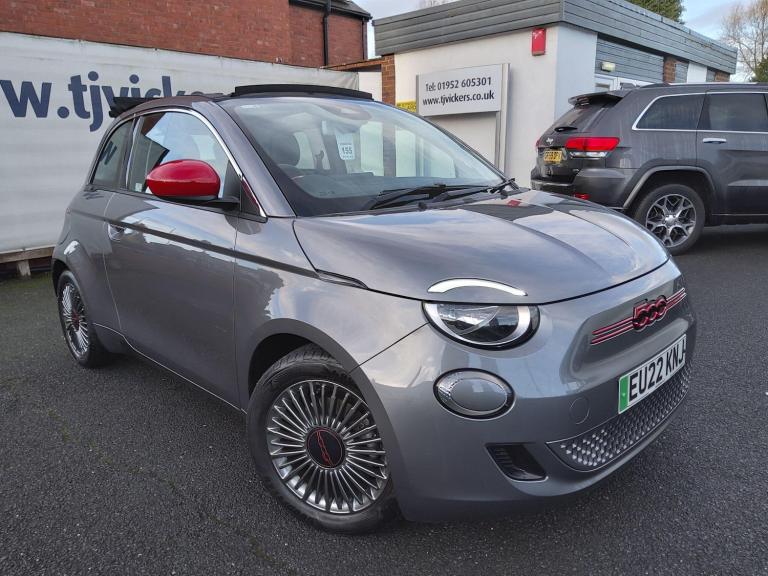 2022 Fiat 500e C 42kWh RED Auto 2dr CONVERTIBLE Electric Automatic
