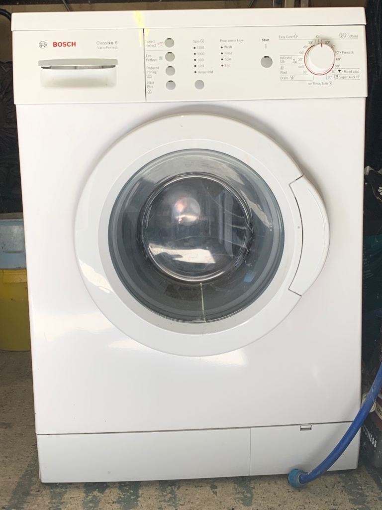 Bosch Classixx 6 Washing Machine – White, Good Condition