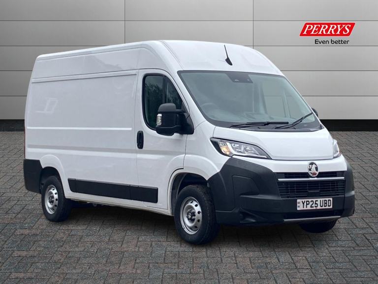 2025 Vauxhall Movano 2.2 Turbo D 140 H2 Van Prime High Volume/High Roof Van Diesel Manual
