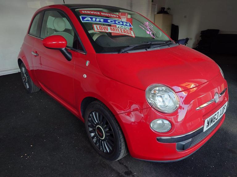 2014 Fiat 500 1.2 Lounge Euro 6 (s/s) 3dr HATCHBACK Petrol Manual