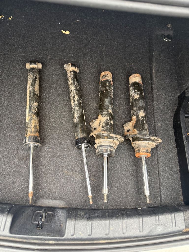 BMW M140i F20 shocks. Full set of 4