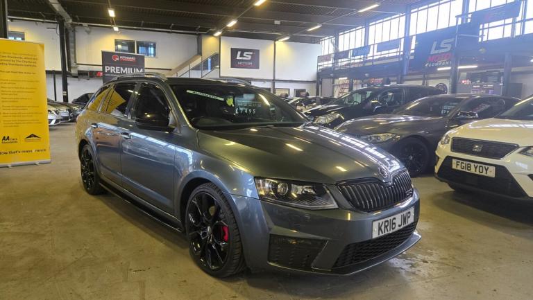 2016 Skoda Octavia 2.0 TDI CR vRS 5dr DSG 4x4 ESTATE Diesel Automatic