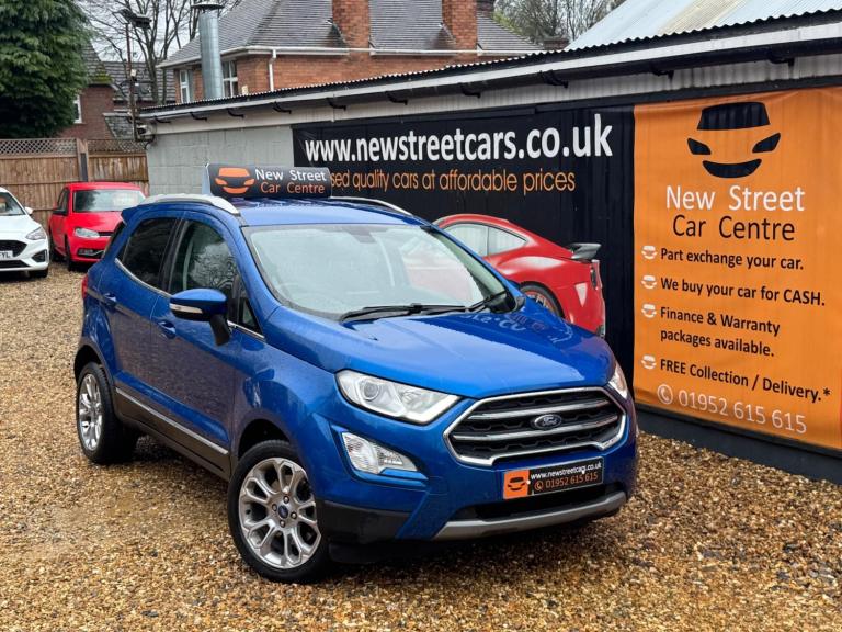 2020 Ford Ecosport 1.0T EcoBoost Titanium Euro 6 (s/s) 5dr HATCHBACK Petrol Manual