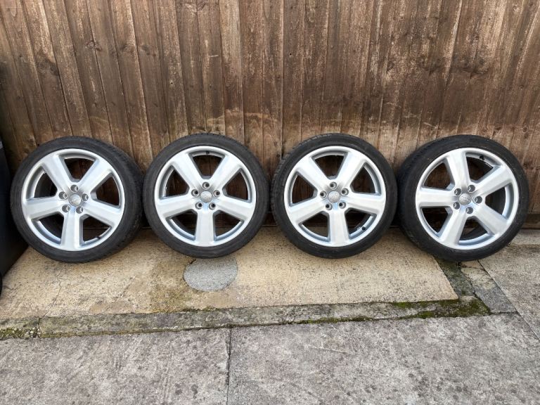 18” Audi A3 A4 A6 S-Line TT Volkswagen Caddy Golf T4 Touran Passat SEAT Leon Exeo 5x112 Alloy Wheels