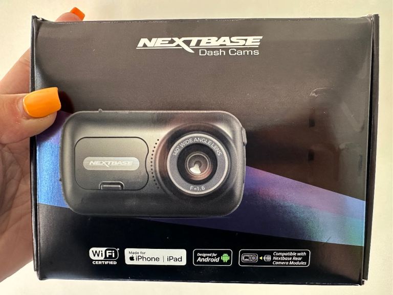 Nextbase 322GW Front & Rear Dash Cam Bundle – £130