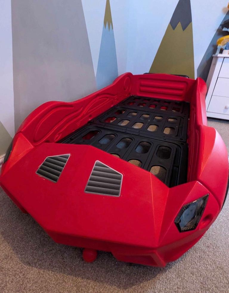 Race car single bed 