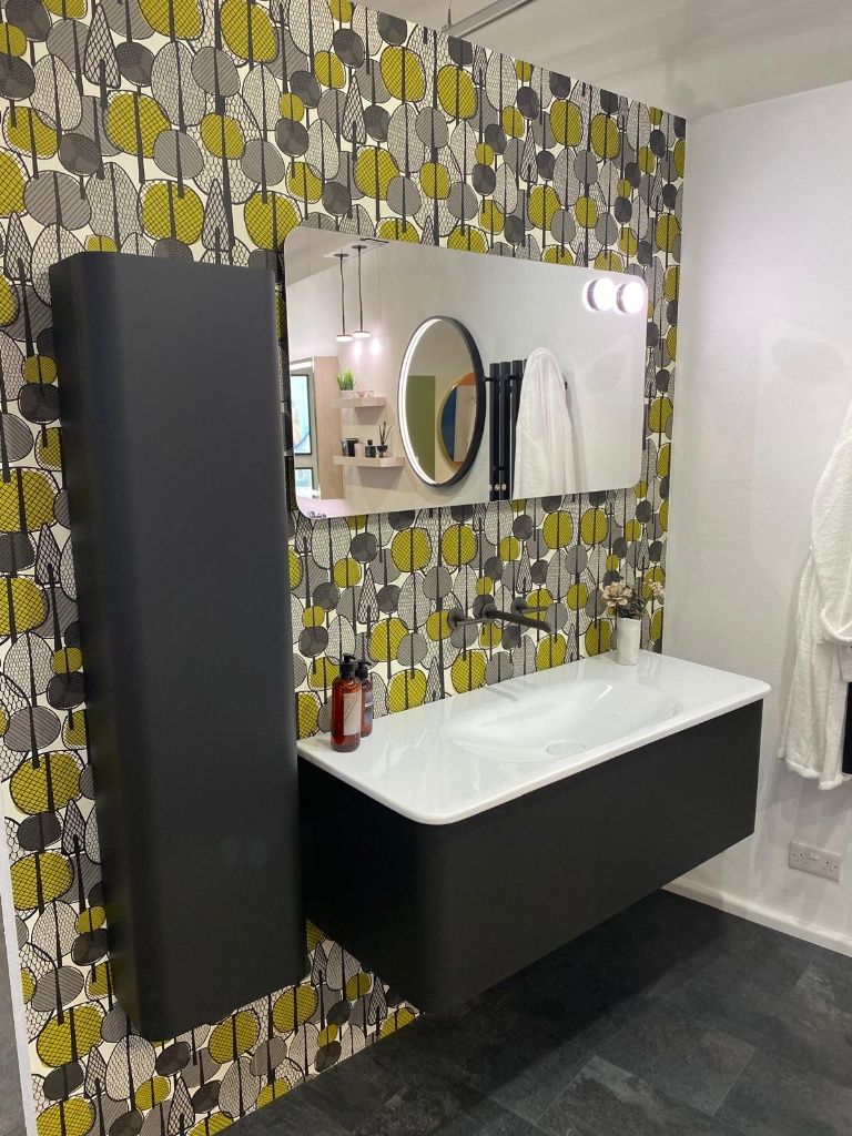 Dansani Curvo 120cm Vanity Set Anthracite *Manufacturers Ex-display* RRP £7032