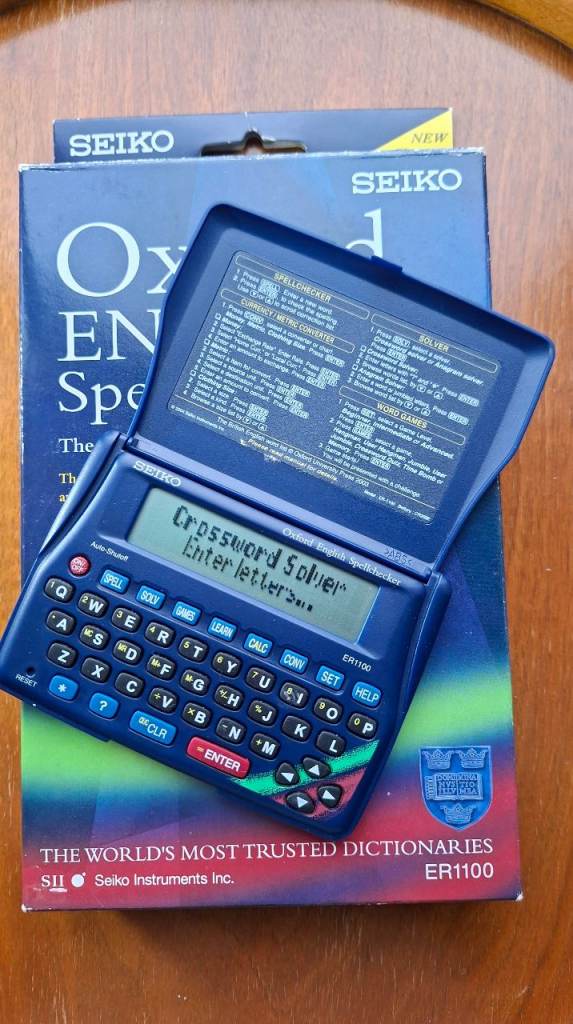 Seiko Instruments ER1100 Oxford English Spell Checker