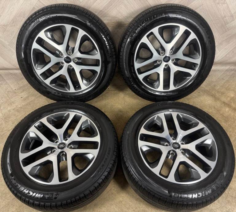 20'' GENUINE LAND ROVER DEFENDER DC 5095 ALLOY WHEELS TYRES ALLOYS