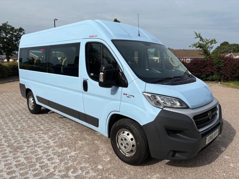 FIAT DUCATO MAXI 15 SEATS EURO 6 ULEZ 1 OWNER CHARITY BUS NO VAT MOT 11/2026