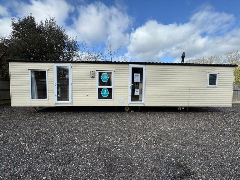 3 Bed Centre Lounge Static Caravan - DG, CH, New Carpet - Offsite for Own Land