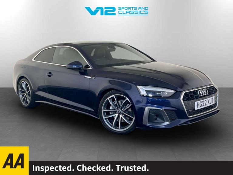 2022 Audi A5 40 TFSI 204 S Line 2dr S Tronic COUPE PETROL Automatic