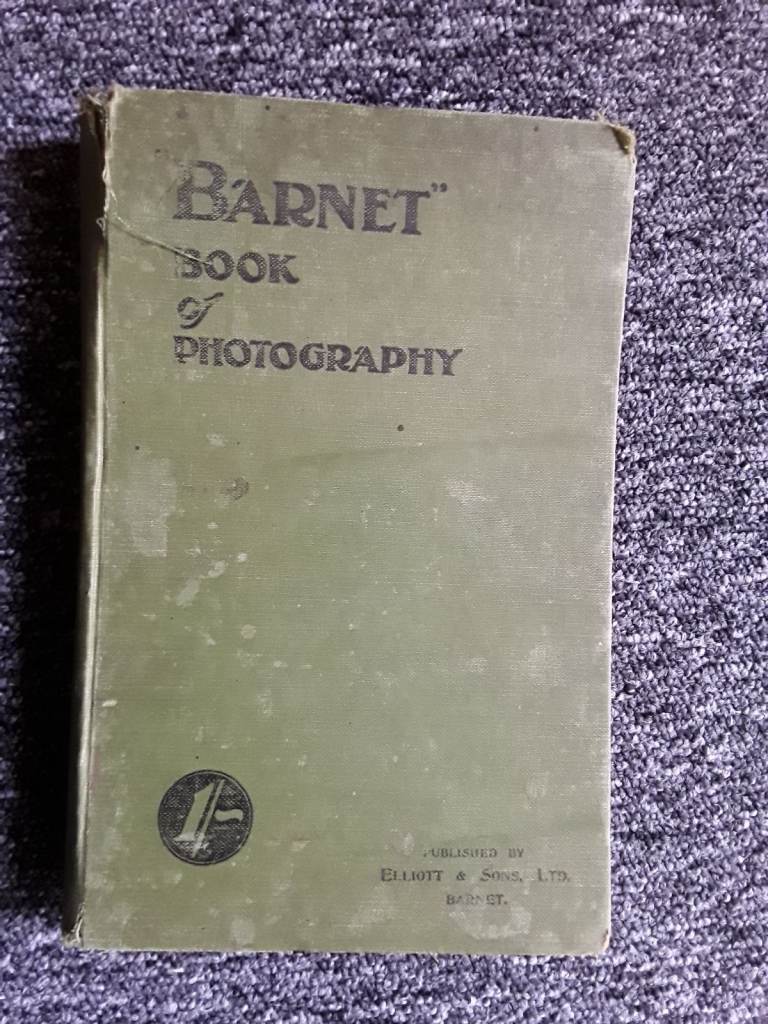 1901 Barnet book of photography