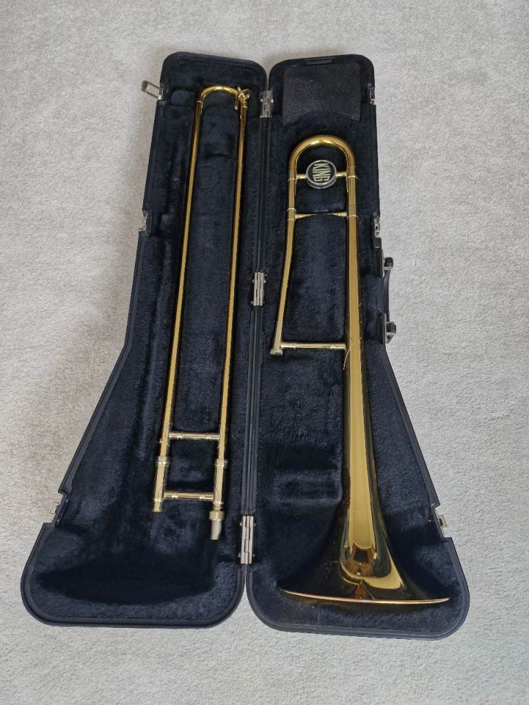 King Tempo 606 Trombone with King Hard Case 