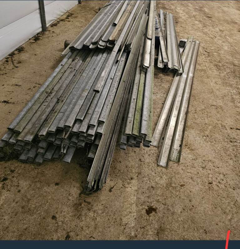 Estate fencing galvanised storm proof