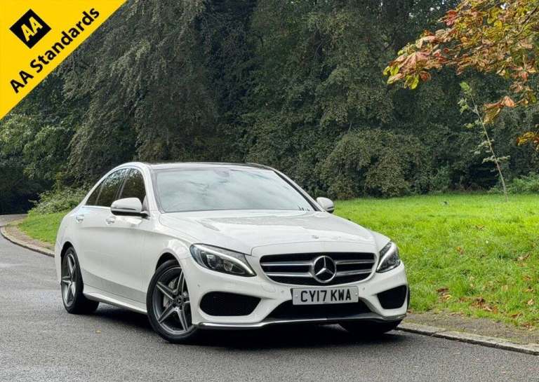 2017 Mercedes-Benz C Class 2.1 C250d AMG Line (Premium) Saloon 4dr Auto Diesel G-Tronic+ Euro 6 (...