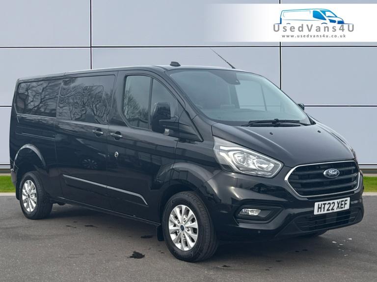 2022 Ford Transit Custom 2.0 EcoBlue Low Roof D/Cab Limited Van L2 H1 Eu6 130PS Crew Van Diesel M...