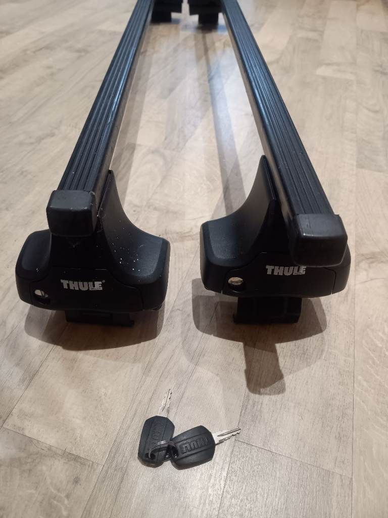 Thule square roof bars for honda jazz or hondacivic