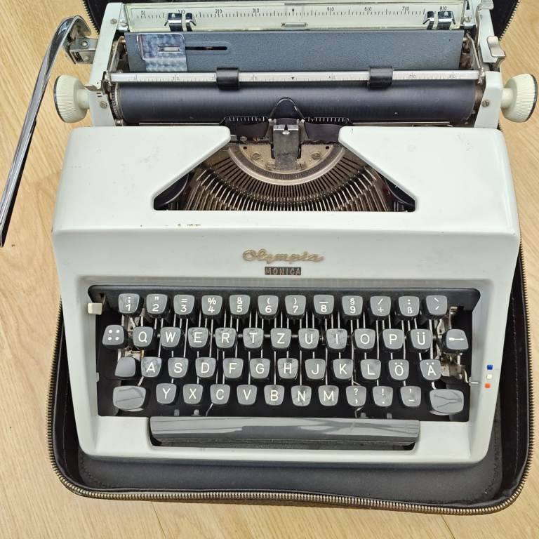 German vintage type writer