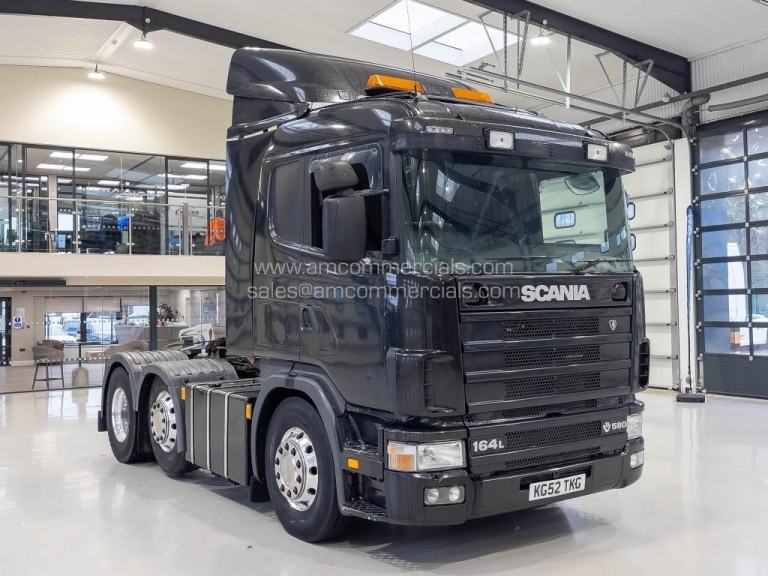 2002 (52) SCANIA 164L 580 V8 6X2 MIDLIFT LOW CAB