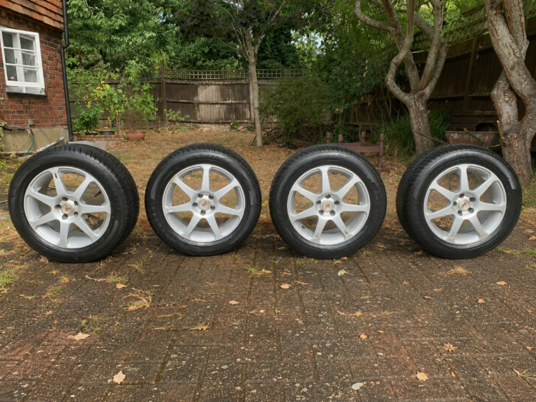 4 x 16” Alloy Wheels + FREE Tyres – 205/55 R16 – 7mm+ Tread