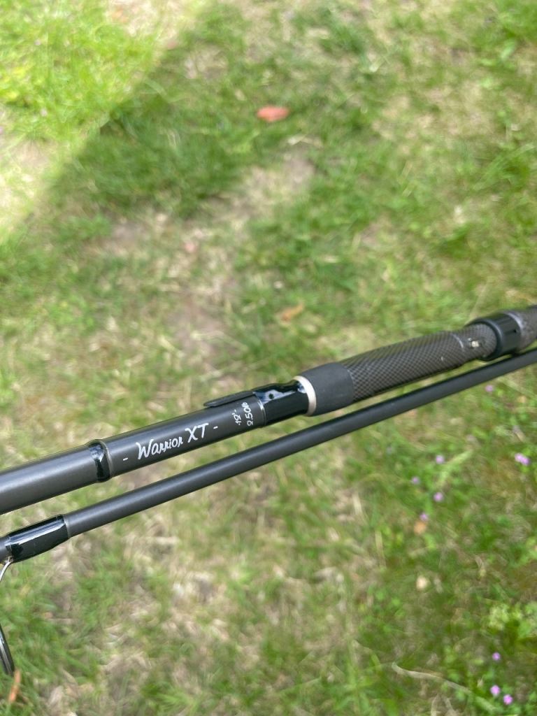 Fox Warrior XT 12ft carp fishing rods (x3)  (open to offers)