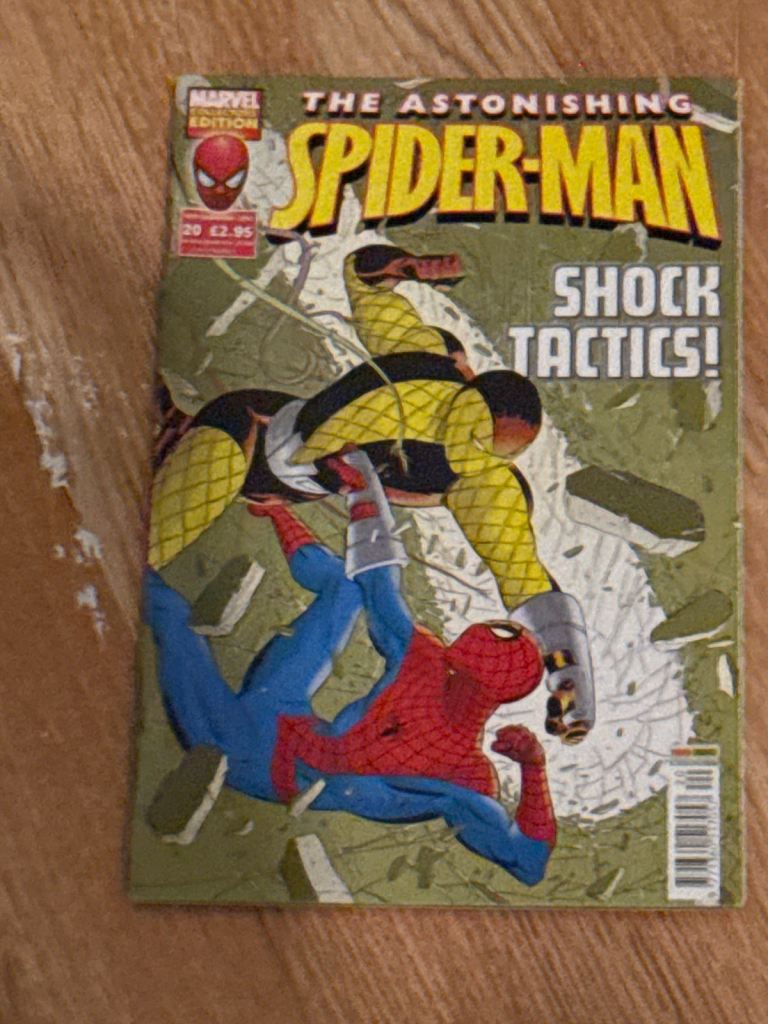 The astonishing spider man shock tactics 20 2010 