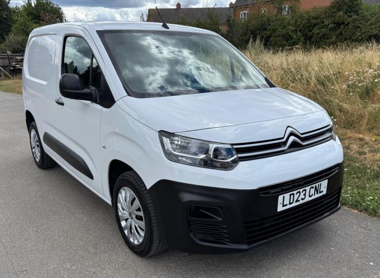 2023 Citroen Berlingo Enterprise 1.5 BlueHDi SWB L1 EU6 White Van - 26,925 Miles