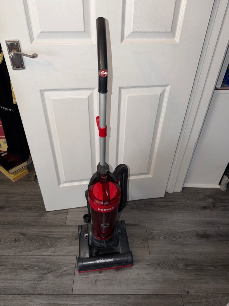 Hoover Whirlwind Bagless Upright Vacuum Cleaner - Red